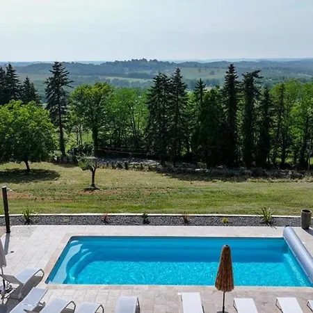 Grande Maison Familiale Avec Piscine Privee Et Animaux Bienvenus - Fr-1-616-527 Coubjours