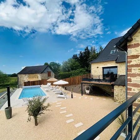 Grande Maison Familiale Avec Piscine Privée Et Animaux Bienvenus - Fr-1-616-527