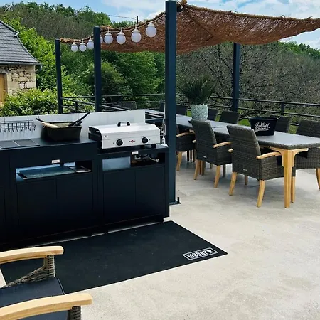 Grande Maison Familiale Avec Piscine Privée Et Animaux Bienvenus - Fr-1-616-527 Coubjours