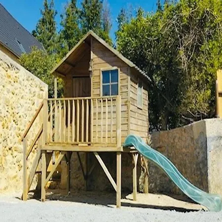 Grande Maison Familiale Avec Piscine Privee Et Animaux Bienvenus - Fr-1-616-527 Semesterbostad