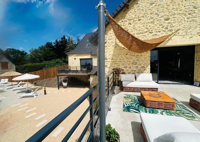 Grande Maison Familiale Avec Piscine Privée Et Animaux Bienvenus - Fr-1-616-527