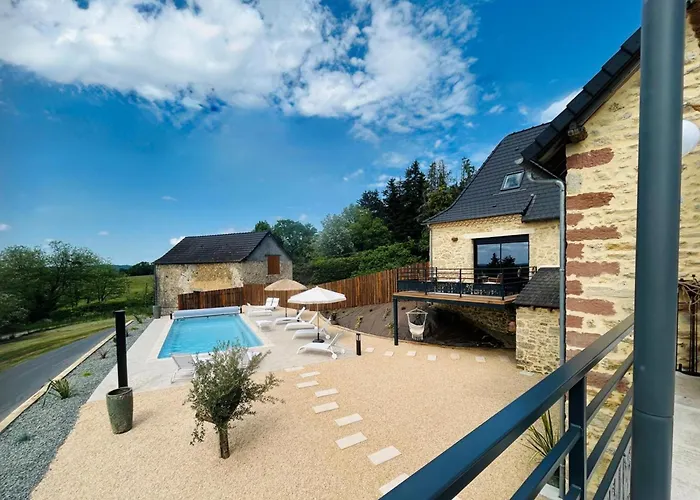 Grande Maison Familiale Avec Piscine Privee Et Animaux Bienvenus - Fr-1-616-527